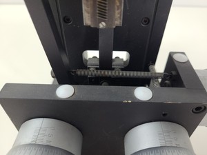 Thumbnail image of 2 x Micromanipulator Parts The L.S. Starrett Co Athol. Mass. USA. No 465M Lab