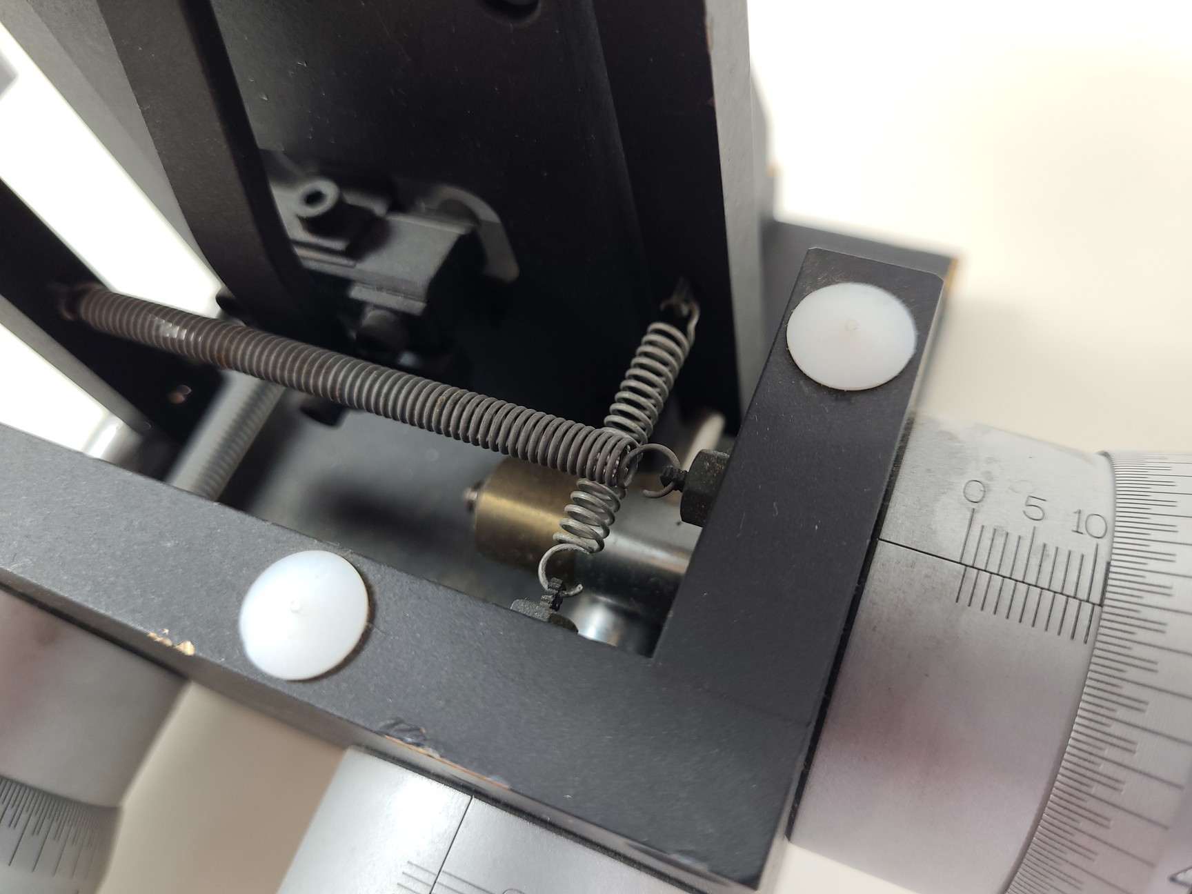 Image of 2 x Micromanipulator Parts The L.S. Starrett Co Athol. Mass. USA. No 465M Lab