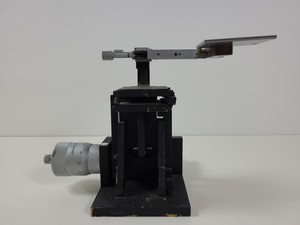 Thumbnail image of 2 x Micromanipulator Parts The L.S. Starrett Co Athol. Mass. USA. No 465M Lab