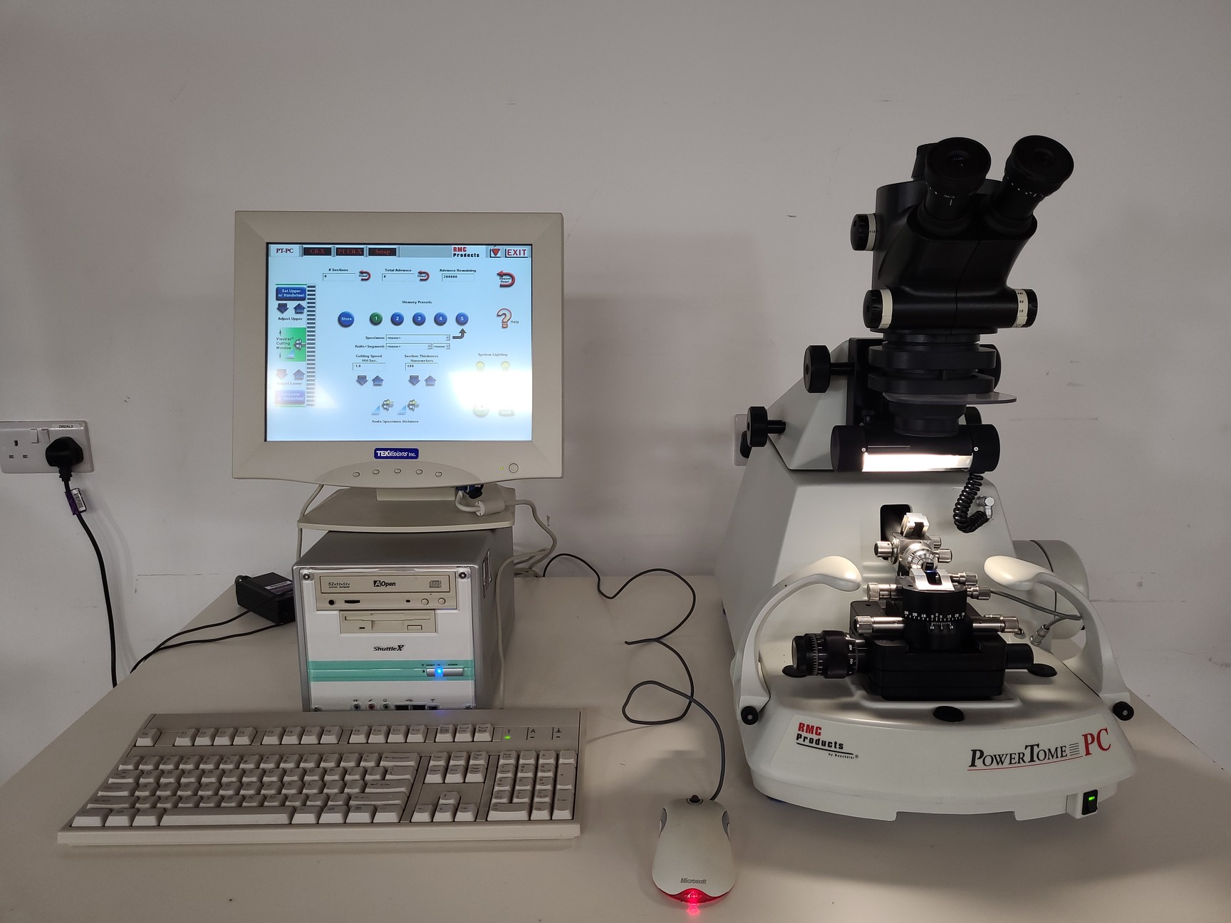 Image of RMC Products PowerTome PC Ultramicrotome + LKB 7800 KnifemakerLab