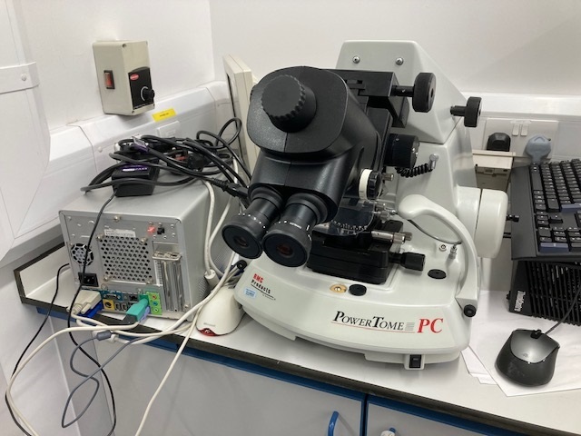 Image of RMC Products PowerTome PC Ultramicrotome + LKB 7800 KnifemakerLab