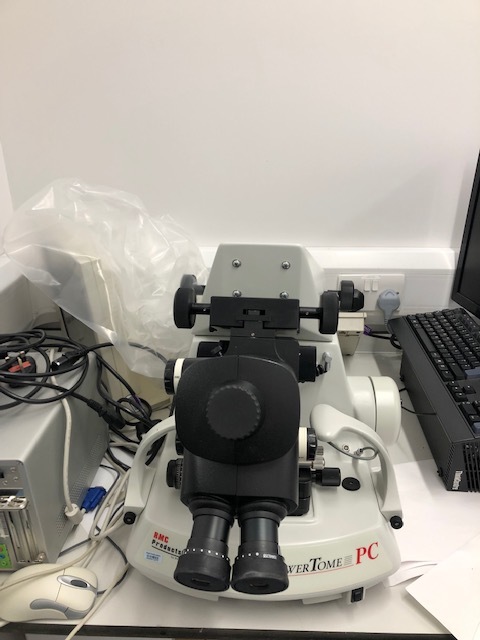 Image of RMC Products PowerTome PC Ultramicrotome + LKB 7800 KnifemakerLab