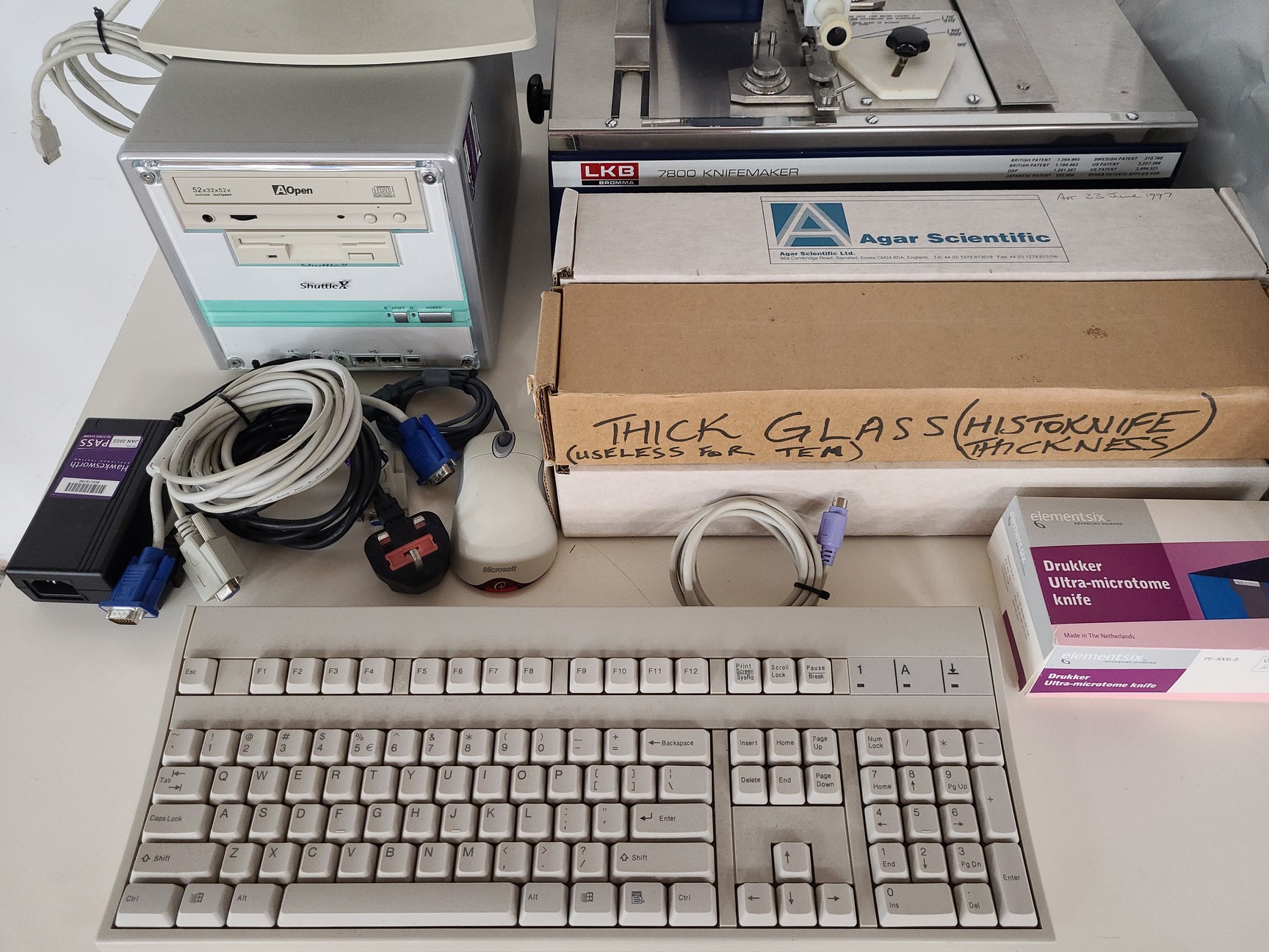 Image of RMC Products PowerTome PC Ultramicrotome + LKB 7800 KnifemakerLab