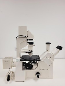 Thumbnail image of Zeiss Axiovert S100 Inverted Fluorescence Phase Contrast Microscope