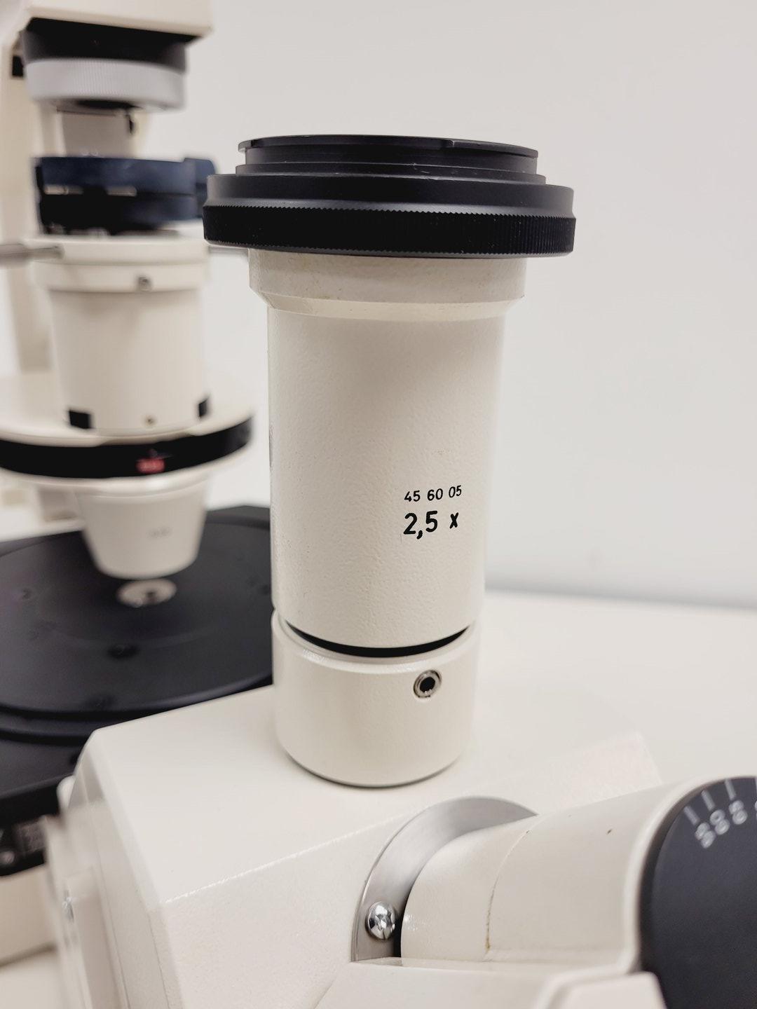 Image of Zeiss Axiovert S100 Inverted Fluorescence Phase Contrast Microscope