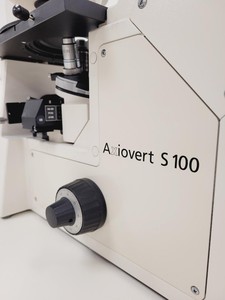 Thumbnail image of Zeiss Axiovert S100 Inverted Fluorescence Phase Contrast Microscope