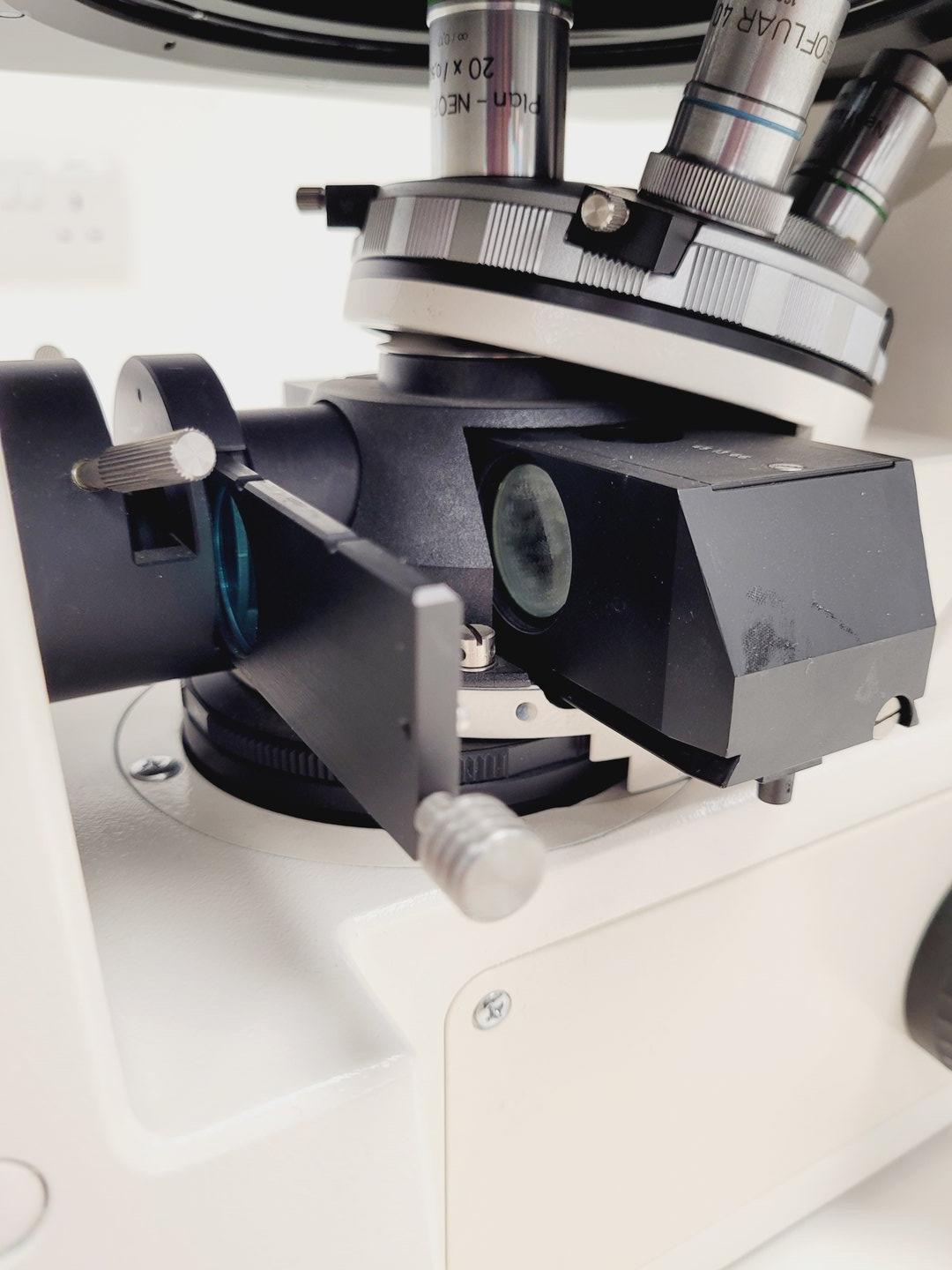 Image of Zeiss Axiovert S100 Inverted Fluorescence Phase Contrast Microscope