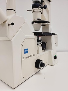 Thumbnail image of Zeiss Axiovert S100 Inverted Fluorescence Phase Contrast Microscope
