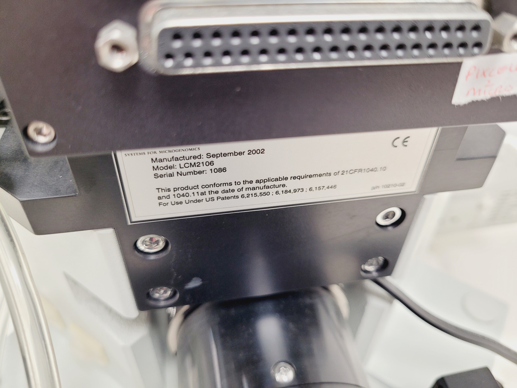 Image of Olympus IX50/Arcturus LCM2106 PixCell 2E Microdissection Microscope System