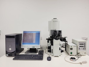 Thumbnail image of Olympus IX50/Arcturus LCM2106 PixCell 2E Microdissection Microscope System