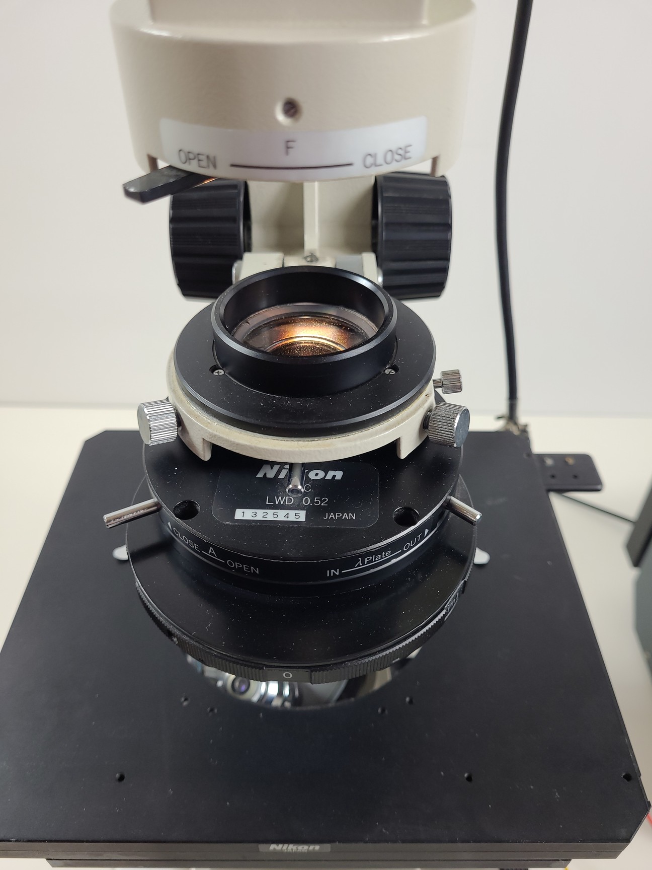 Image of Nikon Diaphot Microscope System with 3 x Objectives Lab Spares/Repairs