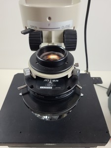 Thumbnail image of Nikon Diaphot Microscope System with 3 x Objectives Lab Spares/Repairs