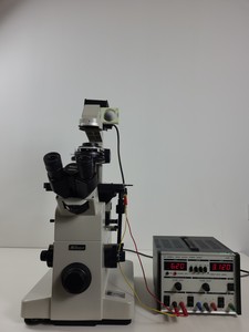 Thumbnail image of Nikon Diaphot Microscope System with 3 x Objectives Lab Spares/Repairs