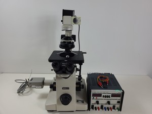 Thumbnail image of Nikon Diaphot Microscope System with 3 x Objectives Lab Spares/Repairs
