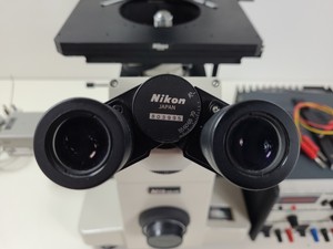 Thumbnail image of Nikon Diaphot Microscope System with 3 x Objectives Lab Spares/Repairs