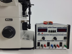 Thumbnail image of Nikon Diaphot Microscope System with 3 x Objectives Lab Spares/Repairs