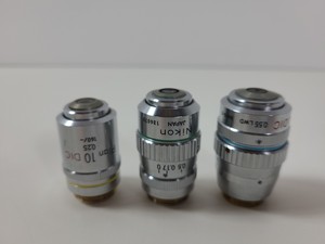 Thumbnail image of Nikon Diaphot Microscope System with 3 x Objectives Lab Spares/Repairs
