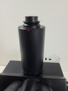 Thumbnail image of Olympus BX50 Fluorescence Microscope w/ 4 x Objectives - 10x/0.30 P, 4x/0.13 P 