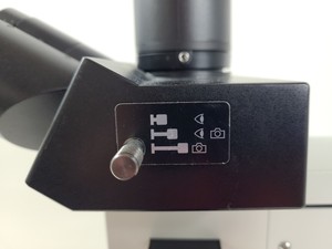 Thumbnail image of Olympus BX50 Fluorescence Microscope w/ 4 x Objectives - 10x/0.30 P, 4x/0.13 P 