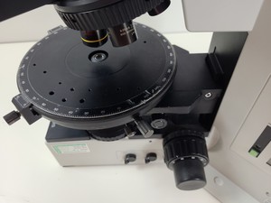 Thumbnail image of Olympus BX50 Fluorescence Microscope w/ 4 x Objectives - 10x/0.30 P, 4x/0.13 P 