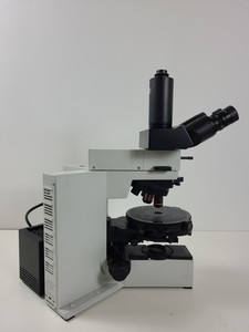 Thumbnail image of Olympus BX50 Fluorescence Microscope w/ 4 x Objectives - 10x/0.30 P, 4x/0.13 P 
