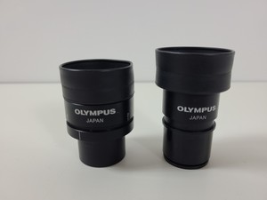 Thumbnail image of Olympus BX50 Fluorescence Microscope w/ 4 x Objectives - 10x/0.30 P, 4x/0.13 P 