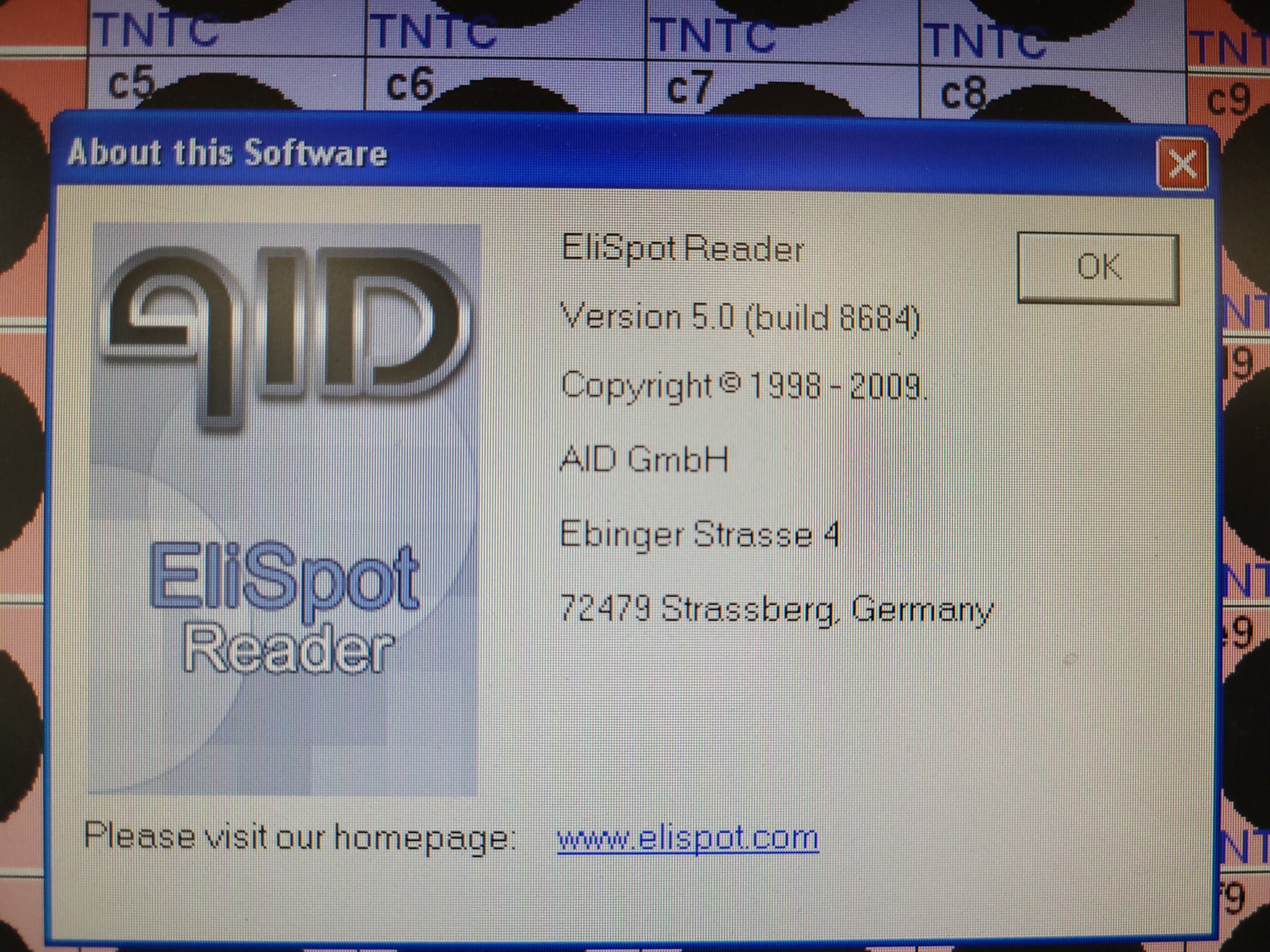 Image of AID Elispot ELR02 Plate Reader System with PC & Software Lab