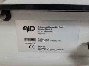 Thumbnail image of AID Elispot ELR02 Plate Reader System with PC & Software Lab
