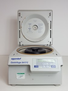 Thumbnail image of Eppendorf Benchtop Laboratory Centrifuge Model 5417C with 14000rpm Rotor Lab 