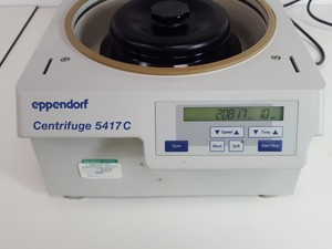 Thumbnail image of Eppendorf Benchtop Laboratory Centrifuge Model 5417C with 14000rpm Rotor Lab