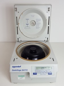 Thumbnail image of Eppendorf Benchtop Laboratory Centrifuge Model 5417C with 14000rpm Rotor Lab 