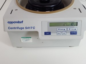 Thumbnail image of Eppendorf Benchtop Laboratory Centrifuge Model 5417C with 14000rpm Rotor Lab 