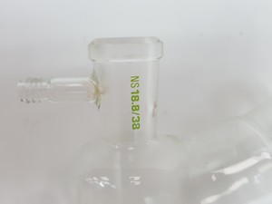 Thumbnail image of Pair of Buchi Rotavapor Glass Rotary Evaporator Condensers & Accessories Lab