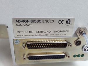 Thumbnail image of Advion Nanomate 100 Liquid Analysis Robot & Controller Lab