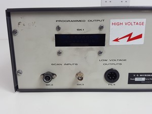 Thumbnail image of V.G. Micromass M18A Programmed Power Supply - Rackmount - Lab