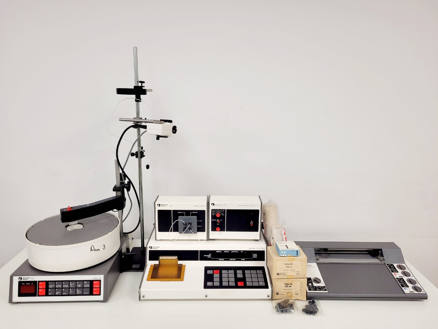 Image of Pharmacia Biotech FPLC System - UV-1, LCC-501, FRAC-100, REC 102 Lab 
