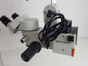 Thumbnail image of Wild Heerbrugg M650 Surgical Microscope with Multi-Directional Stand Lab