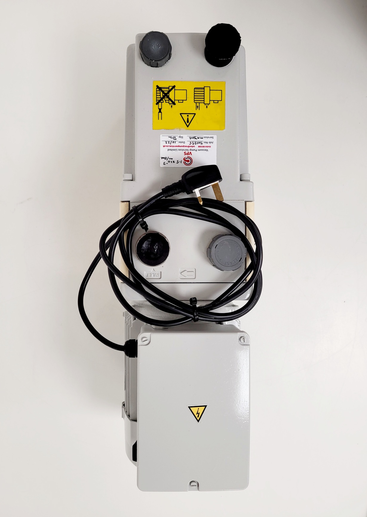 Image of Edwards 28 E2M28 Two Stage Rotary Vane Vacuum Pump Lab
