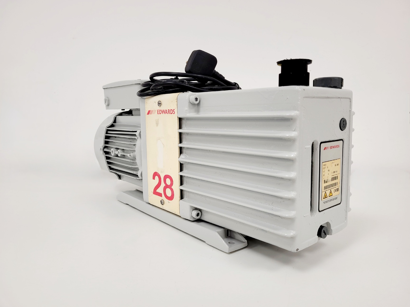 Image of Edwards 28 E2M28 Two Stage Rotary Vane Vacuum Pump Lab