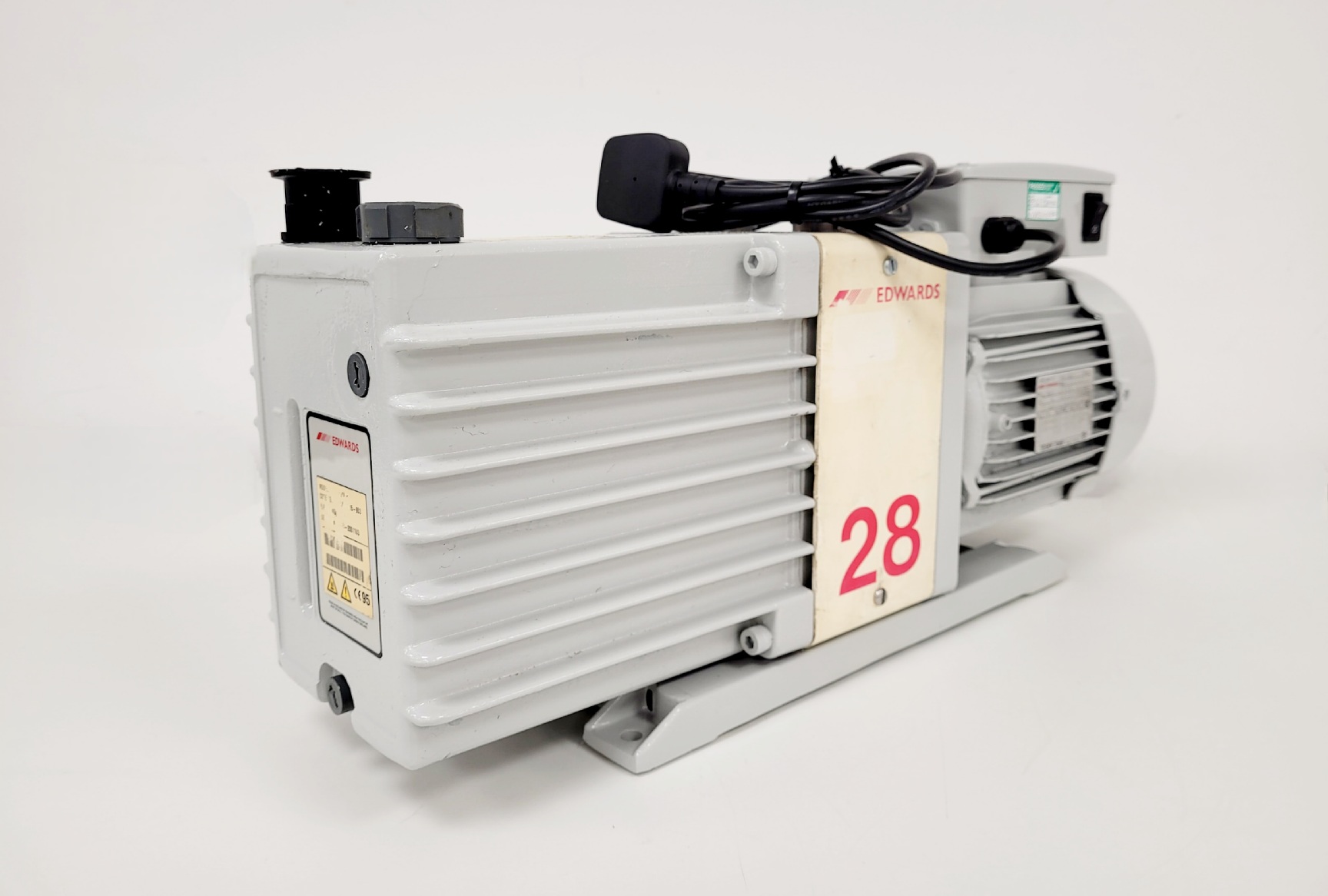 Image of Edwards 28 E2M28 Two Stage Rotary Vane Vacuum Pump Lab