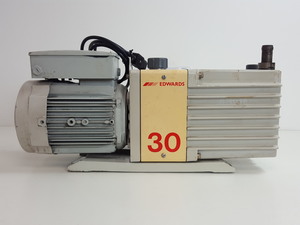 Thumbnail image of Edwards 30 E2M30 Rotary Vane Dual Stage Vacuum Pump Lab - Spares / Repairs