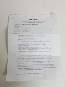 Thumbnail image of Labconoco Oxygen / Natural Gas Sealing Torch CN 75785 Lab