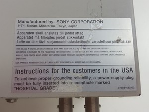 Thumbnail image of Sony UP-897MD Video Graphic Thermal Printer Lab