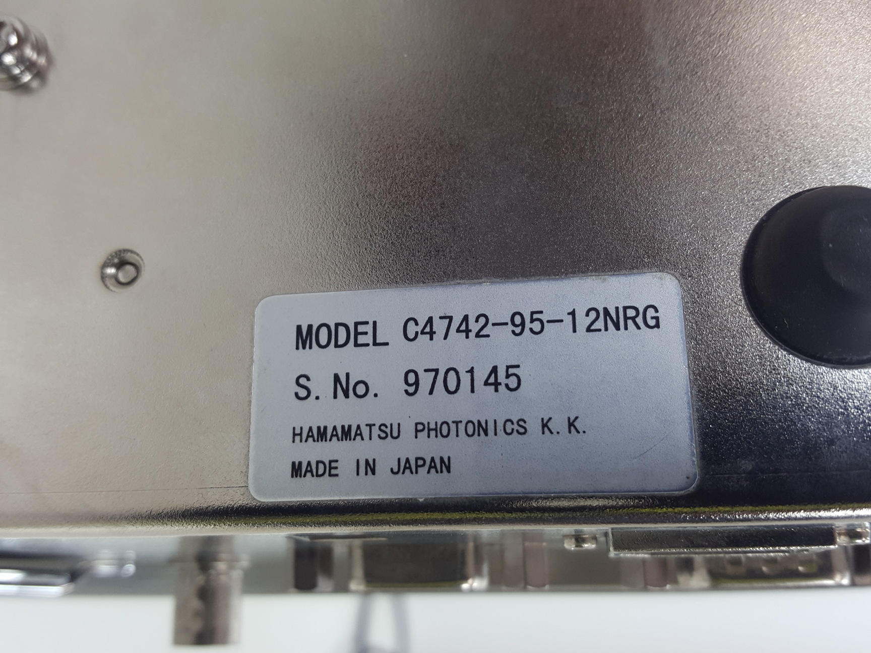 Image of Hamamatsu Camera Controller Model C4742-95/C4742-95-12NRG Lab