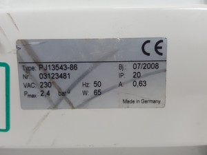 Thumbnail image of MIillipore Vacuum Pump XF54 230 50  Type - PJ13543-86 Lab