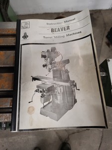Thumbnail image of Beaver Mill Manual Milling Machine MK.2 Engineering Workshop