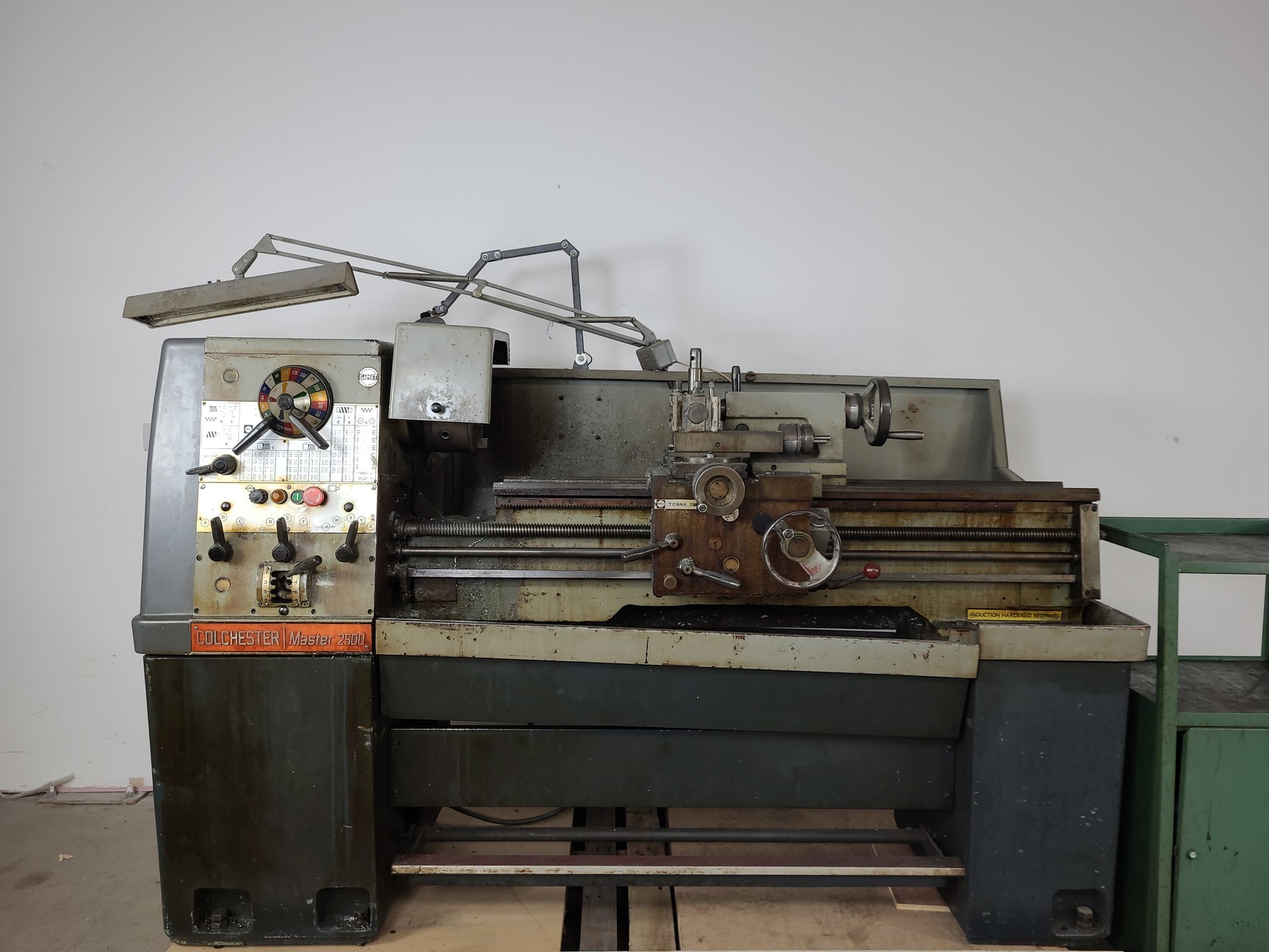 Image of Colchester Master 2500 Lathe + Tool Cabinet + Tooling Engineering