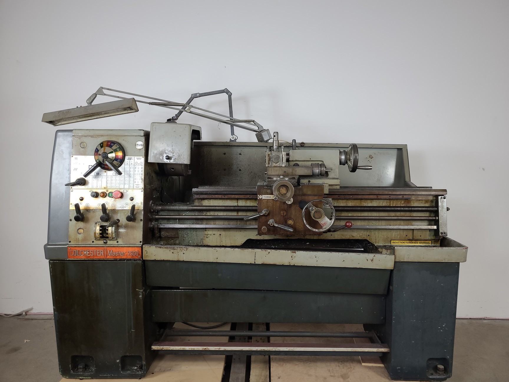 Image of Colchester Master 2500 Lathe + Tool Cabinet + Tooling Engineering