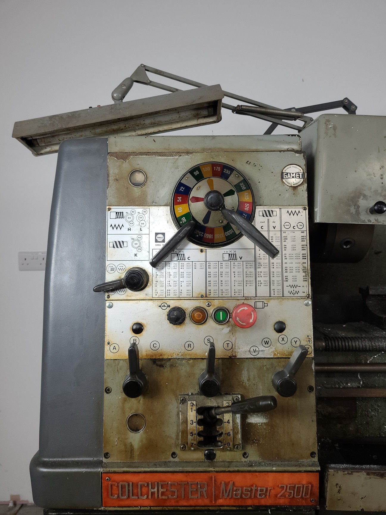 Image of Colchester Master 2500 Lathe + Tool Cabinet + Tooling Engineering