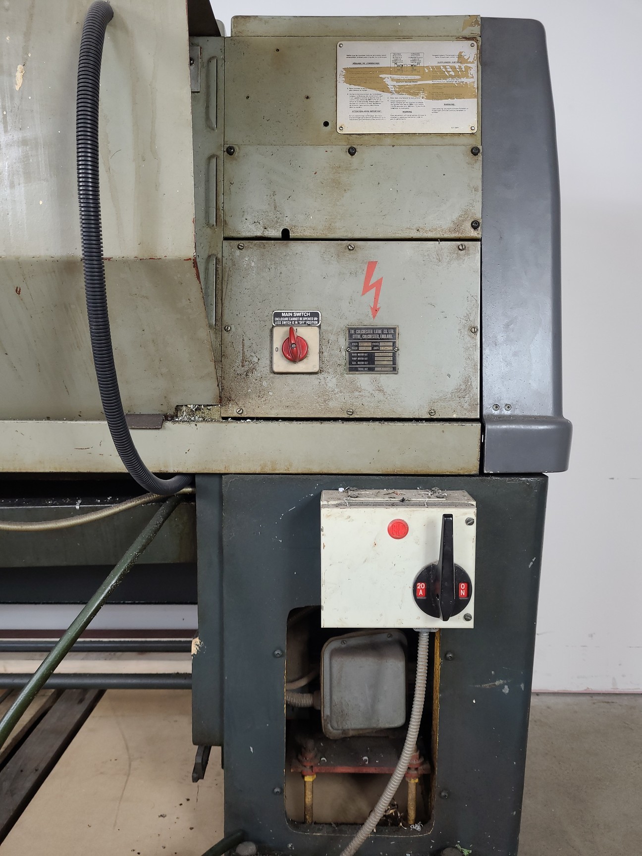 Image of Colchester Master 2500 Lathe + Tool Cabinet + Tooling Engineering